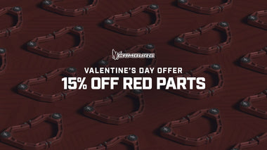 VALENTINE’S DAY OFFER: 15% OFF RED PARTS