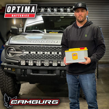 Camburg Teams Up With Optima Batteries for 2022