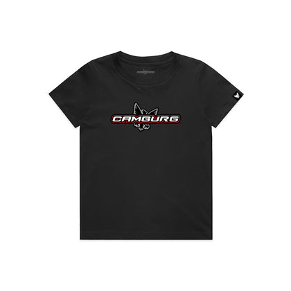 Camburg “ICON” Kids T-Shirt – Black