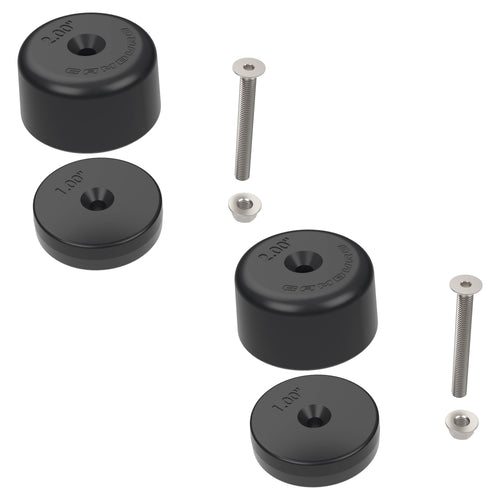Camburg Jeep JL/JK Wrangler '07-26 | JT Gladiator '20-26 Adjustable Front Bump Stop Ext. Kit (1-3")