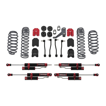 Camburg Jeep JK Wrangler 2007-2018 2.5" Spring Kit w/ Dominator Shocks