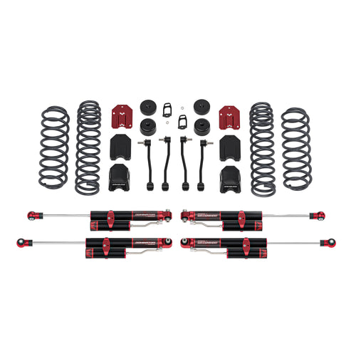 Camburg Jeep JL 392/Diesel Wrangler 2018-2026 2.5" Spring Kit w/ Dominator Shocks