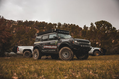 Camburg 21'-26' Ford Bronco Excludes Raptor Gray KINETIK X-Joint XL Trail Series Long Travel Kit CAM-110243-KX-GRY