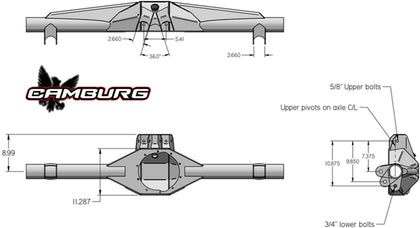 Camburg Axle Housing CAM-020023