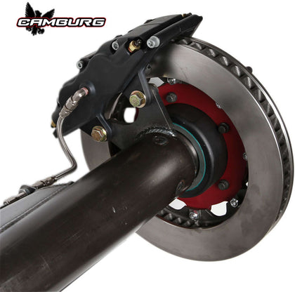 Camburg 3.50 Rear Axle Housing Brake Caliper Tabs (14" Rotor x 3.5" Spacing) (Pair) CAM-020101