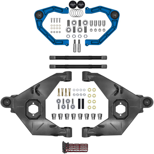 Camburg 21'-26' Ford Bronco Excludes Raptor Blue KINETIK X-Joint XL Trail Series Long Travel Kit CAM-110243-KX-BLU