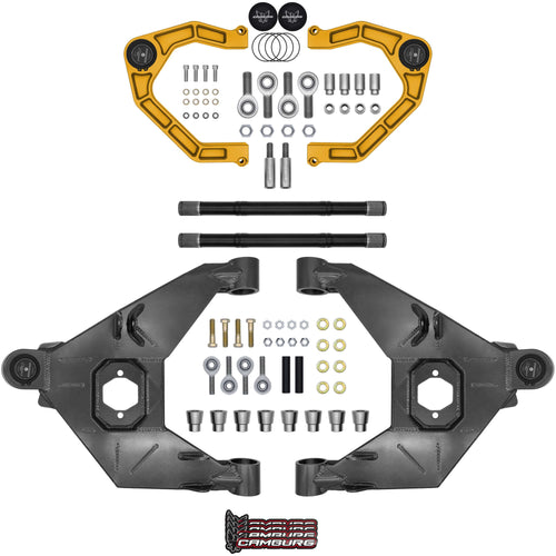 Camburg 21'-26' Ford Bronco Excludes Raptor Gold KINETIK X-Joint XL Trail Series Long Travel Kit CAM-110243-KX-GLD