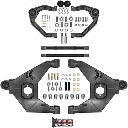 Camburg 21'-26' Ford Bronco Excludes Raptor Gray KINETIK X-Joint XL Trail Series Long Travel Kit CAM-110243-KX-GRY