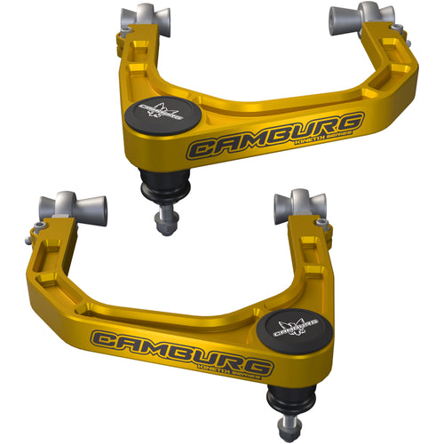 Camburg 22'-26' Bronco Raptor KINETIK Series Gold X-Joint XL Upper Control Arm Kit