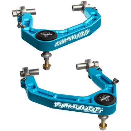Camburg Ford Ranger Raptor '24-26 KINETIK Performance Billet Uniball Upper Arms (BLUE)