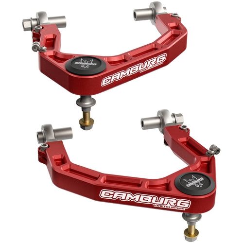 Camburg Ford Ranger Raptor '24-26 KINETIK Performance Billet Uniball Upper Arms (RED)