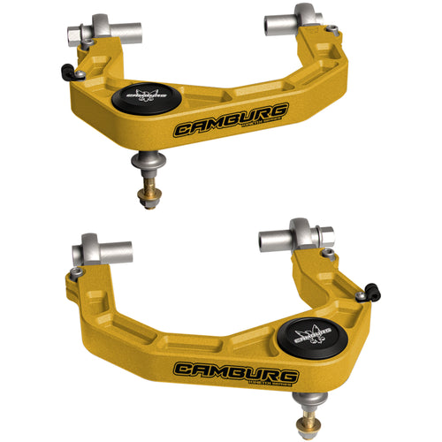 Camburg Ford Ranger '24-26 KINETIK Performance Billet Uniball Upper Arms (GOLD)
