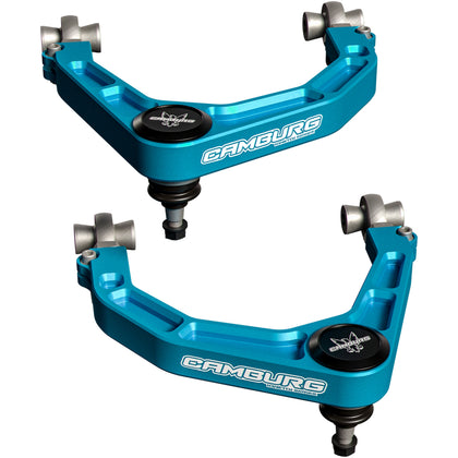 Camburg 21'-26' F-150 Raptor KINETIK Series Blue X-Joint XL Upper Control Arm Kit