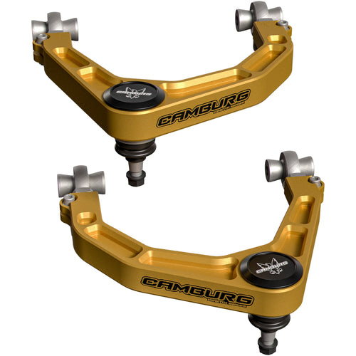 Camburg 21'-26' F-150 Raptor KINETIK Series Gold X-Joint XL Upper Control Arm Kit