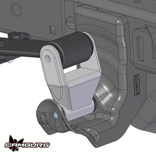 Camburg 2WD Ford Ranger 83'-12' / F-150 82'-03' / Silverado 1500 99'-18' MIG Shackles (1.5" Extended) CAM-120003