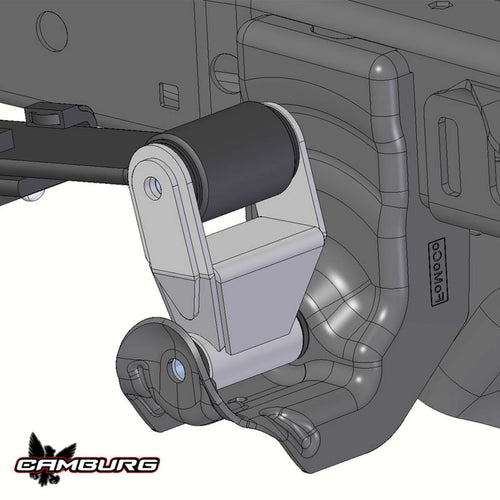 Camburg 2WD Ford Ranger 83'-12' / F-150 82'-03' / Silverado 1500 99'-18' TIG 4130 Shackles (1.5" Extended) CAM-120004