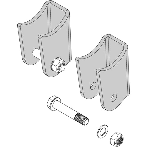 Camburg Ford F-150 Raptor '21-26 L/T Rear Coilover Lower Shock Mounts