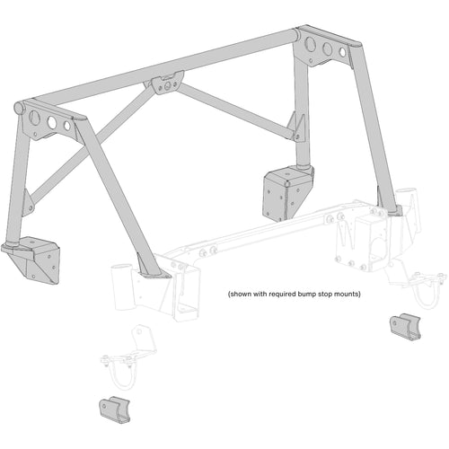 Camburg Ford F-150 Raptor '21-26 L/T Rear Coilover Conversion Bedcage