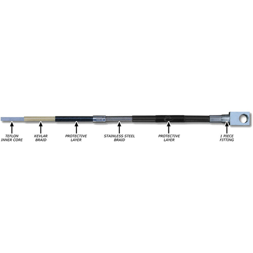 Camburg Ford F-150 Raptor 21'-26' L/T Rear Brake Line Kit (+5" / 27"L)