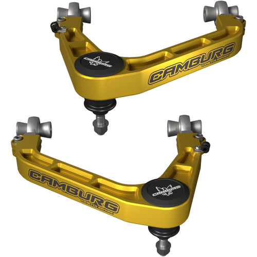 Camburg 19'-26' Silverado 1500 / 19'-26' Sierra 1500 KINETIK Series Gold X-Joint XL Upper Control Arm Kit