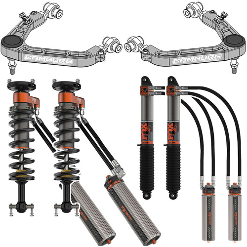 Camburg 2WD/4WD 19'-24' Chevrolet Silverado 1500 / GMC Sierra 1500 Excludes Trail Boss/AT4 FOX 3.0 Performance DSC KINETIK Series Performance Kit CAM-210107-K