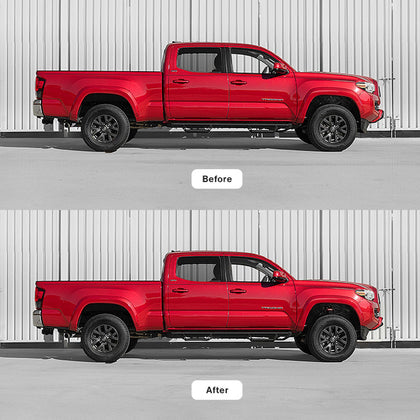 Camburg 03'-24' 4Runner / 05'-23' Tacoma 2 in. Red Dominator Series Coil Spring Preload Kit