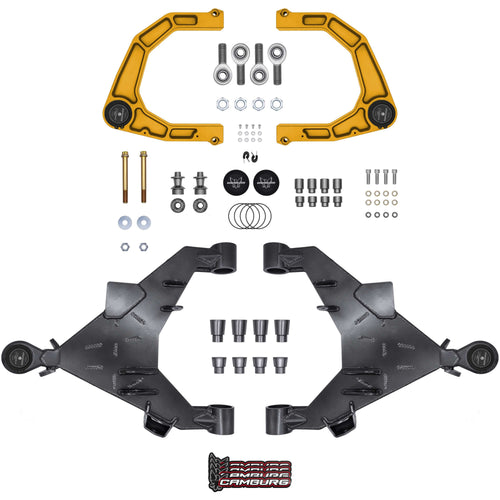 Camburg 2WD/4WD 22'-26' Toyota Tundra Gold KINETIK Uniball Trail Series Long Travel Kit CAM-310217-K-GLD