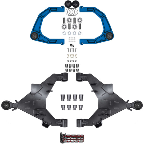 Camburg 2WD/4WD 22'-26' Toyota Tundra Blue KINETIK X-Joint XL Trail Series Long Travel Kit CAM-310217-KX-BLU