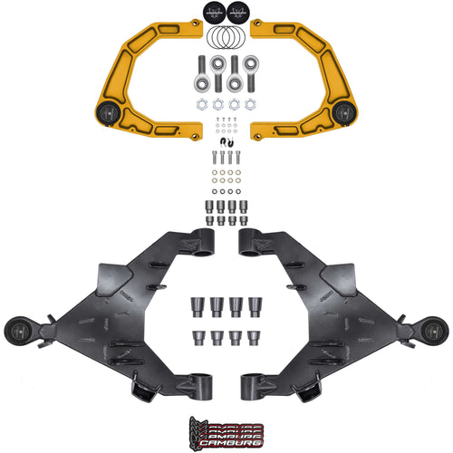 Camburg 2WD/4WD 22'-26' Toyota Tundra Gold KINETIK X-Joint XL Trail Series Long Travel Kit CAM-310217-KX-GLD