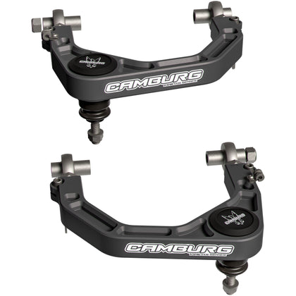 Camburg 22'-26' LX600 / 24'-26' GX550 / 26' 4Runner / 24'-26' Land Cruiser / 24'-26' Tacoma KINETIK Series Gray X-Joint XL Upper Control Arm Kit